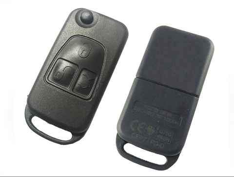 Mercedes SL 3 buttons flip key (HU39) PCF7935