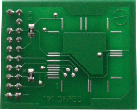 11KA Adapter for Orange5 - for MC68HC11K/KA in QFP (for soldering)