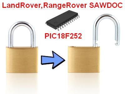Software module 180 – Unlocking of locked PIC18F252 in SAWDOC