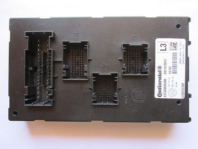 Software module 201 – Fiat BSI Continental type 1