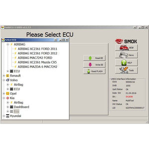 UHDS - AirBag Crash Erase by OBD (EUP2)