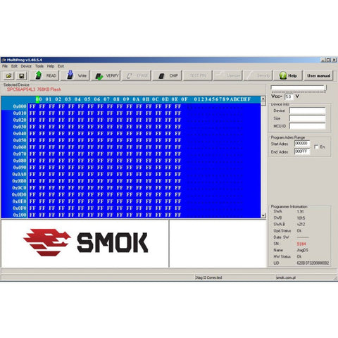 MBprog - SPC56A licence update