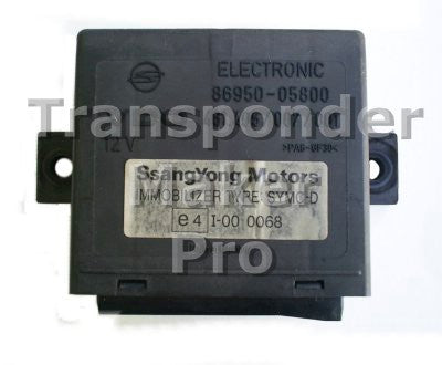 Software module 85 – SsangYong immobox VDO