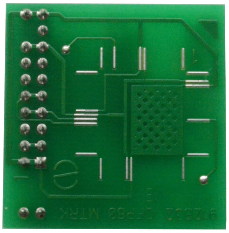 912B Adapter for Orange5 - for (9)12B32 QFP80 (for soldering)