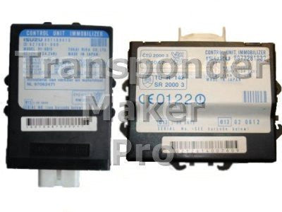 Software module 91 – Opel, Isuzu immobox Tokai-Rika with ID4D-64