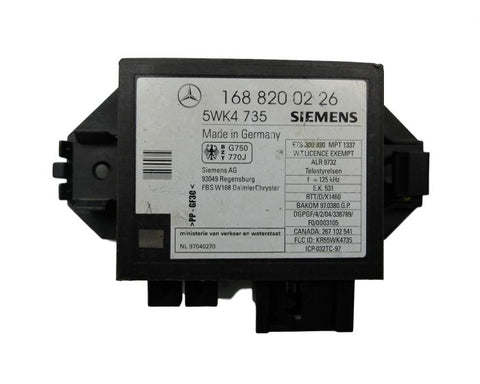 W168 Mercedes-Benz A-Class Immo Box / Skreem "Start Error" Repair