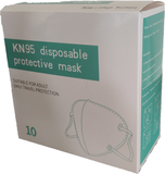 Box of 10 KN95 Face Mask, COVID-19