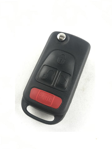For ML Quick Start ONLY!!! remote ML-Class W163, 4 buttons flip key (HU64) PCF7935