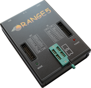 Orange5 is a professional programming device for memory and microcontrollers.